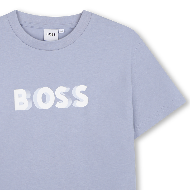 T-SHIRT + BERMUDA SET BOSS 
                        BOY