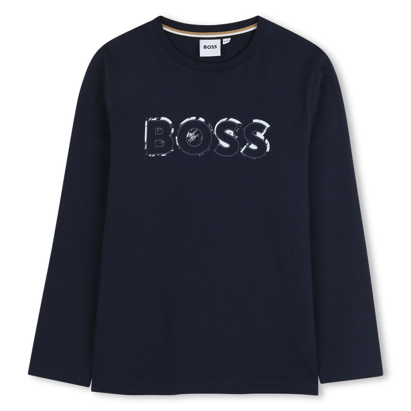 T-shirt &agrave; manches longues BOSS 
                        GARCON