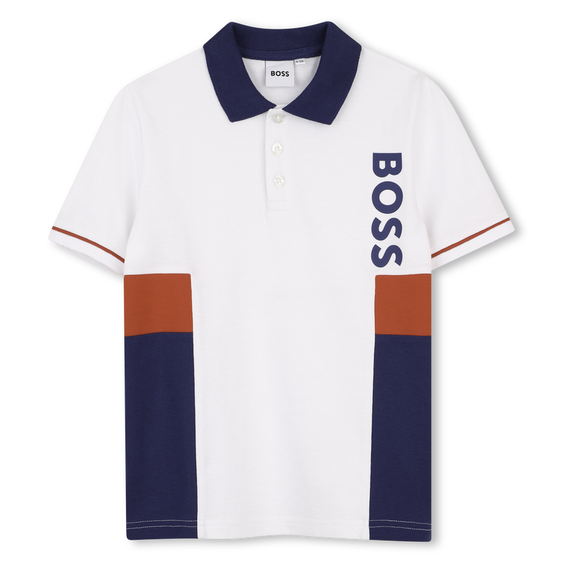 POLO MANCHES COURTES BOSS 
                        GARCON