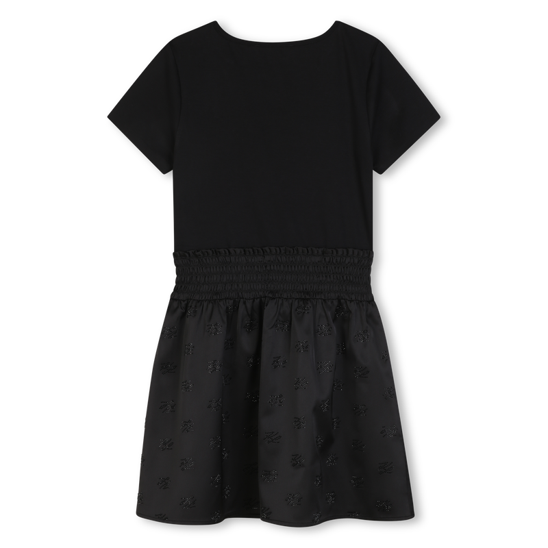 Robe manches courtes KARL LAGERFELD KIDS 
                        FILLE