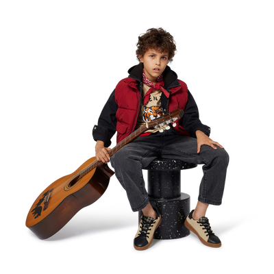 Tee-shirt &agrave; manches courtes KENZO KIDS UNISEXE