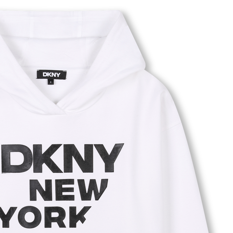 Sweat-shirt imprim&eacute; relief DKNY 
                        UNISEXE
