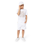 Katoenen T-shirt korte mouwen BOSS 
                    BOY