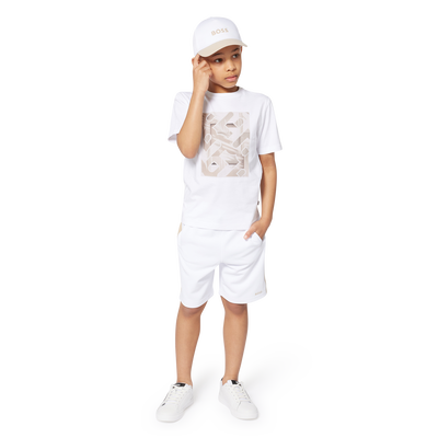 Katoenen T-shirt korte mouwen BOSS BOY