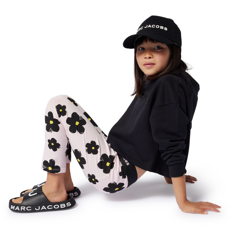 Korte fleece sweater MARC JACOBS 
                        GIRL