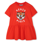 Robe &agrave; manches courtes KENZO KIDS 
                    FILLE