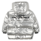 Doudoune &agrave; capuche KARL LAGERFELD KIDS 
                    FILLE