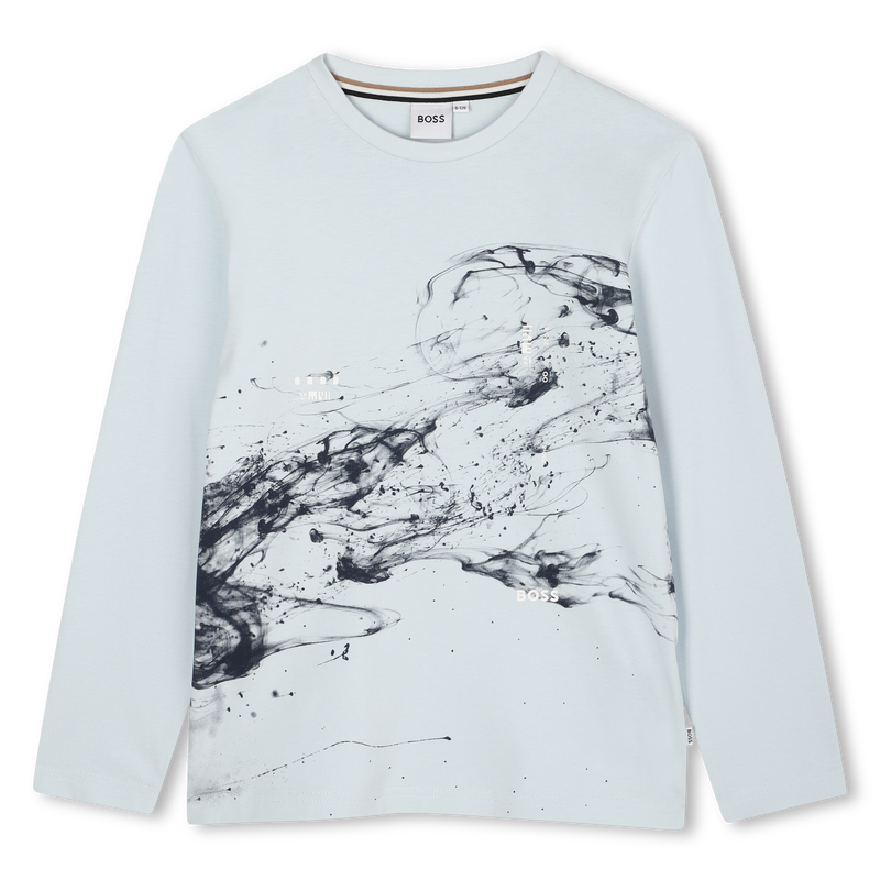 T-shirt met lange mouwen BOSS 
                        BOY