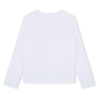 Katoenen T-shirt lange mouwen MICHAEL KORS 
                    GIRL