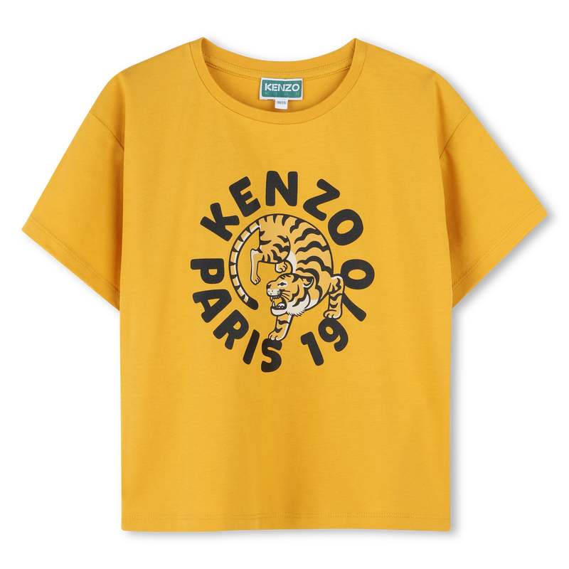 Katoenen T-shirt, korte mouwen KENZO KIDS 
                        GIRL