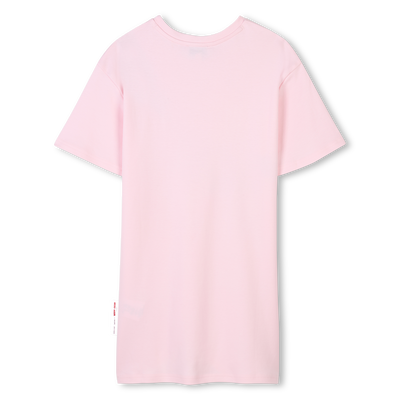 Katoenen jurk met korte mouwen MARC JACOBS GIRL