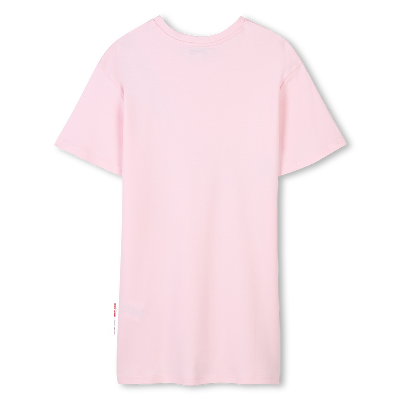 Katoenen jurk met korte mouwen MARC JACOBS 
                        GIRL