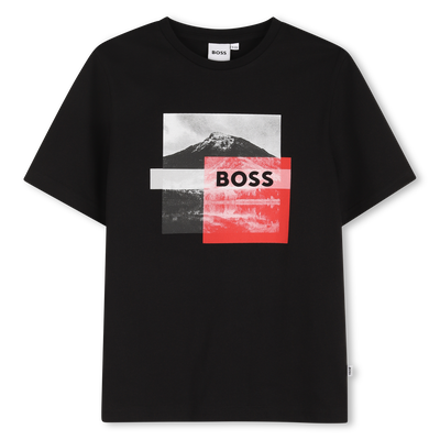 T-shirt &agrave; manches courtes BOSS GARCON