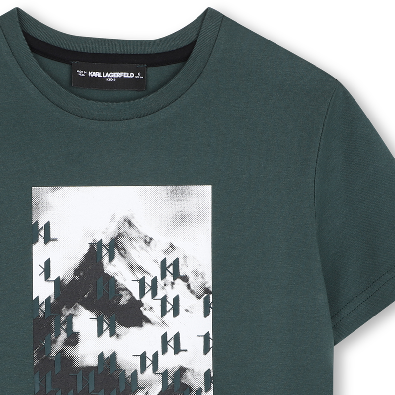 T-shirt met korte mouwen KARL LAGERFELD KIDS 
                        BOY