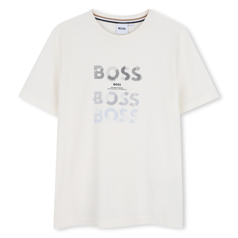 Tee-shirt manches courtes BOSS 
                        GARCON