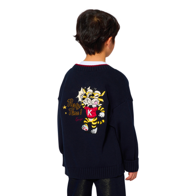 Cardigan en tricot KENZO KIDS UNISEXE