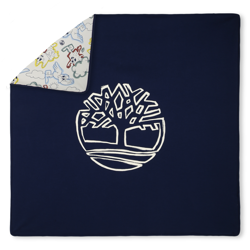 Couverture carr&eacute;e r&eacute;versible TIMBERLAND 
                        GARCON