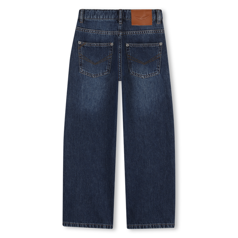 PANTALON EN JEAN LARGE ZADIG & VOLTAIRE 
                        GARCON