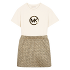 Robe manches courtes MICHAEL KORS 
                    FILLE