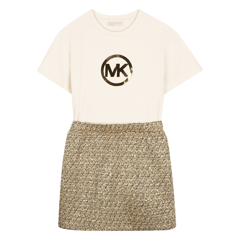 Robe manches courtes MICHAEL KORS 
                        FILLE