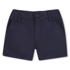 Katoenen chino shorts, MARINE, hi-res