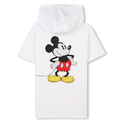 Robe &agrave; capuche en coton MARC JACOBS FILLE