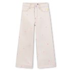 Katoenen broek met hartjes BILLIEBLUSH 
                    GIRL