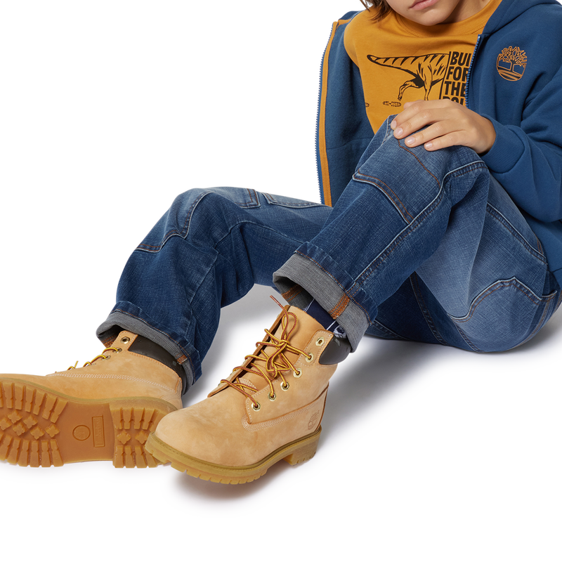 Cardigan molletonn&eacute; &agrave; capuche TIMBERLAND 
                        GARCON
