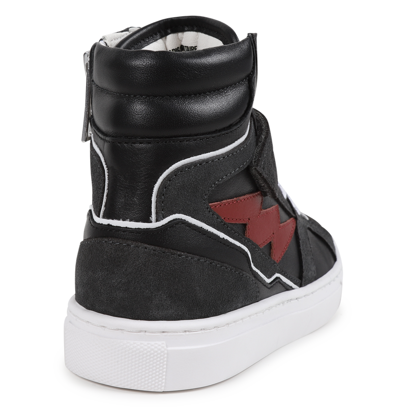 Baskets &agrave; scratch en cuir ZADIG & VOLTAIRE 
                        GARCON