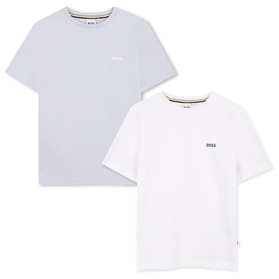 LOT DE 2 T-SHIRTS BOSS GARCON