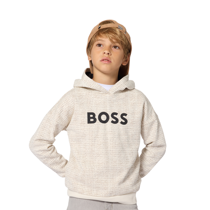 Sweat-shirt &agrave; capuche BOSS 
                        GARCON