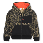 Cardigan molletonn&eacute; &agrave; capuche TIMBERLAND 
                    GARCON