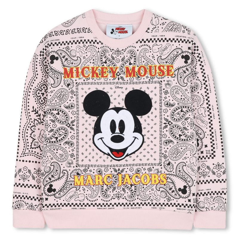 Katoenen fleece sweatshirt MARC JACOBS 
                        UNISEX