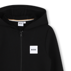 Sweat zipp&eacute; &agrave; capuche BOSS 
                    GARCON