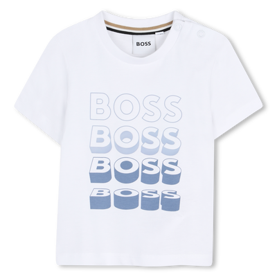 TEE-SHIRT MANCHES COURTES BOSS GARCON