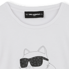 T-shirt &agrave; manches longues KARL LAGERFELD KIDS 
                    FILLE