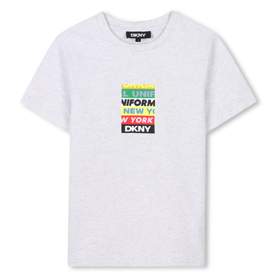 Katoenen T-shirt korte mouwen DKNY BOY