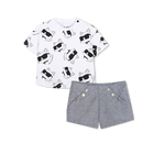 Set t-shirt en korte broek KARL LAGERFELD KIDS 
                    GIRL