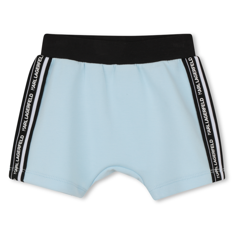 SET T-SHIRT EN KORTE BROEK KARL LAGERFELD KIDS 
                        BOY