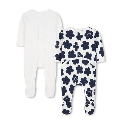 Ensemble deux pyjamas en coton KENZO KIDS UNISEXE