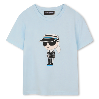 T-SHIRT MANCHES COURTES KARL LAGERFELD KIDS GARCON