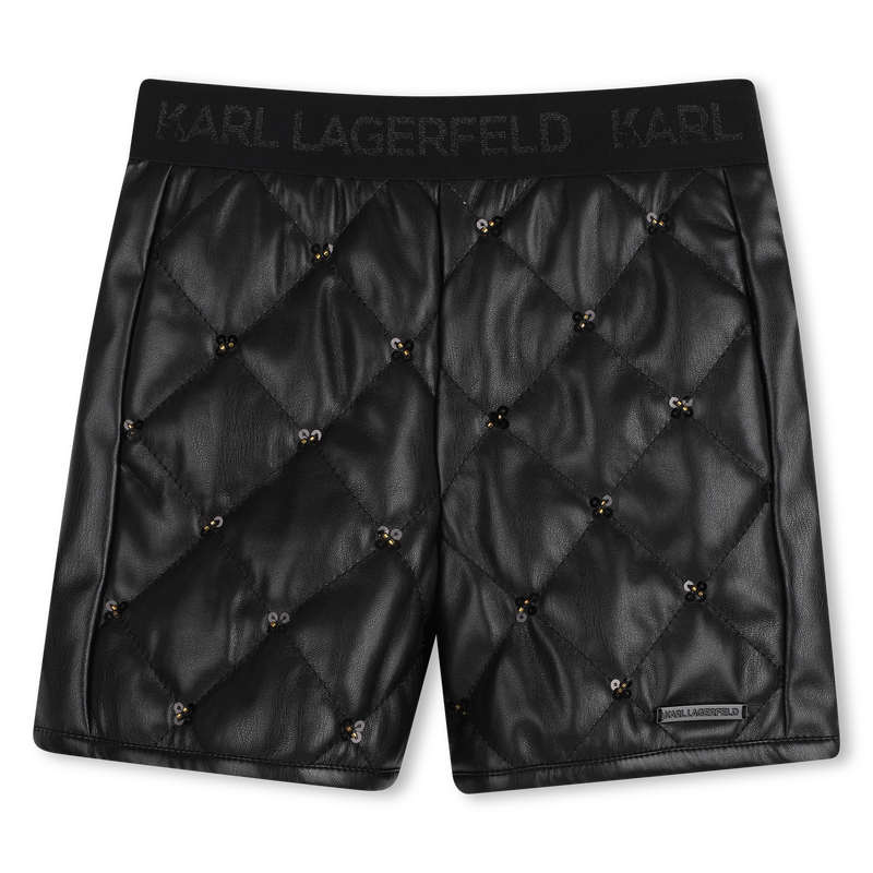 Bermuda met strass KARL LAGERFELD KIDS 
                        GIRL