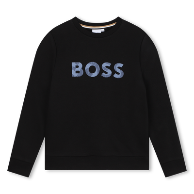 Sweat-shirt &agrave; col rond BOSS GARCON