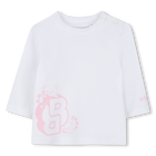 T-shirt &agrave; manches longues BOSS 
                    FILLE