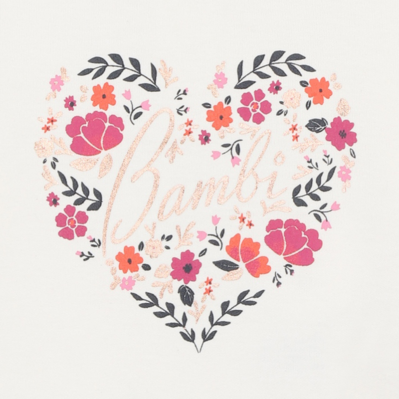 T-shirt avec imprim&eacute; plac&eacute; CARREMENT BEAU 
                        FILLE