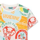 Katoenen T-shirt, korte mouwen KENZO KIDS 
                    BOY
