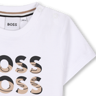T-shirt met korte mouwen BOSS 
                    BOY