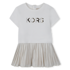 Jurk met korte mouwen MICHAEL KORS 
                    GIRL