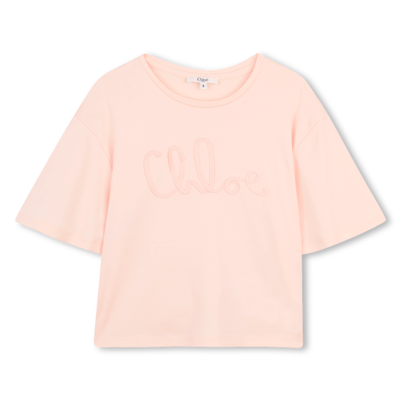 TEE-SHIRT MANCHES COURTES CHLOE 
                        FILLE