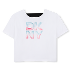 Tee-shirt manches courtes DKNY 
                    FILLE